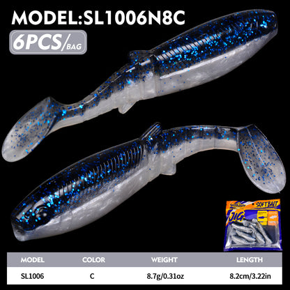 SUNLURE SL1006 Segmented Soft Swimbait Color C